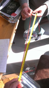 meet de juiste afstand